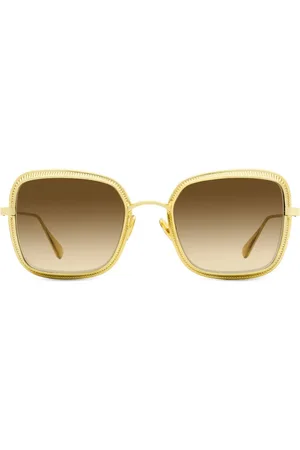 Omega Lentes de sol con armazón cuadrada