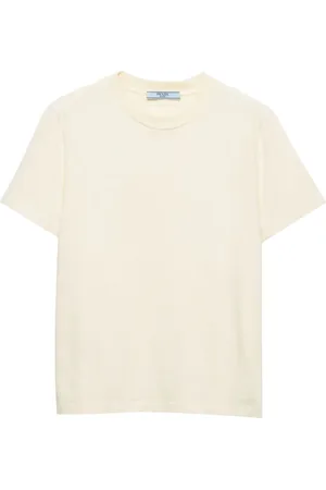 Prada Playera con logo triangular