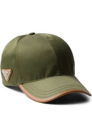 Prada Gorra con placa del logo