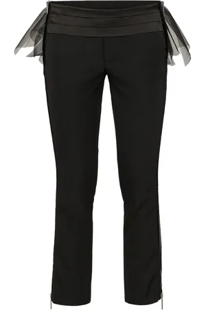 Dsquared2 Pantalones skinny con capa de tul