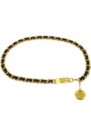 CHANEL Cinturón de cadena con medallón 1990-2000