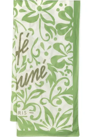 Maison Kitsuné Mascada con estampado floral