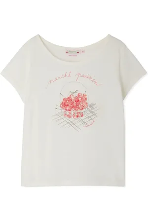 BONPOINT Playera con logo estampado