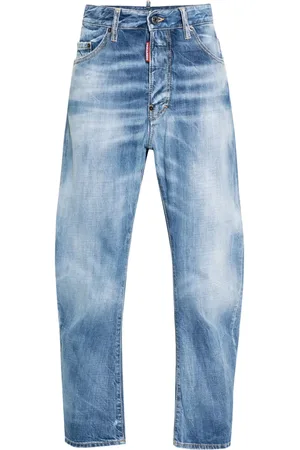 Dsquared2 Jeans capri con diseño recto