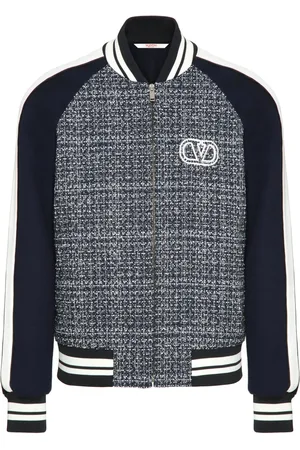 VALENTINO GARAVANI Chamarra bomber de tweed