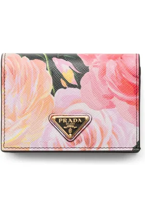 Prada Cartera pequeña con estampado floral