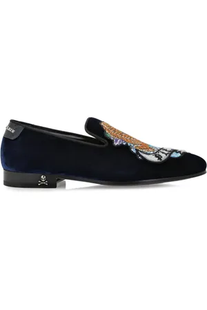 Philipp Plein Mocasines con bordado de tatuaje