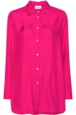 P.A.R.O.S.H. Camisa de seda manga larga