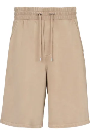 Balmain Bermudas con logo bordado