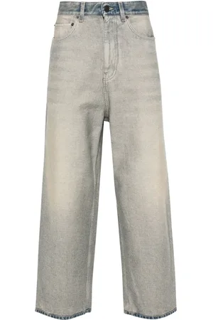 Balenciaga Jeans tapered con parche del logo