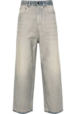 Balenciaga Jeans tapered con parche del logo