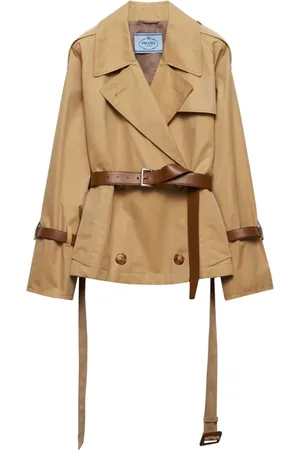 Prada Gabardina con cinturón