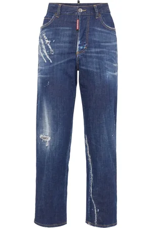 Dsquared2 Jeans rectos con efecto envejecido