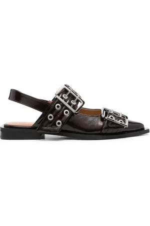 Ganni Flats con hebilla