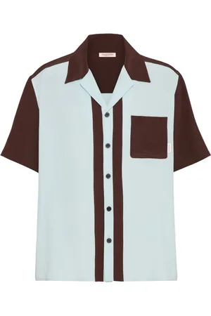 VALENTINO GARAVANI Camisa de seda con paneles