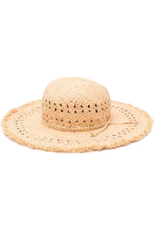 Ralph Lauren Sombrero con bordes deshilachados