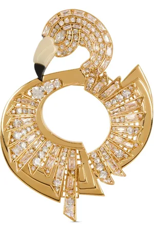 Balmain Broche Flamingo