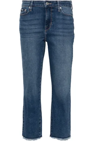 DKNY Jeans capri con diseño recto