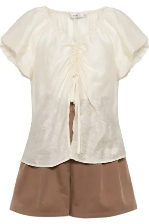 B+AB Set de shorts de vestir con detalle de pinzas