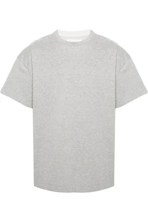 Jil Sander Playera a capas con logo estampado