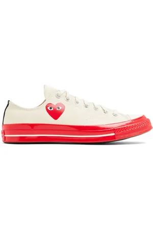 Comme des Garçons Tenis con suela en contraste
