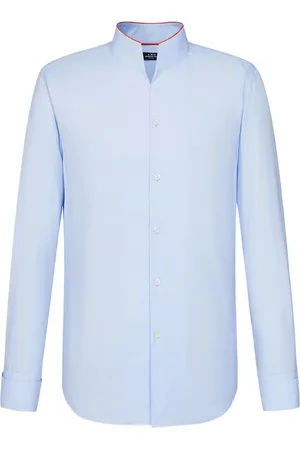 SHANGHAI TANG Camisa con cuello en contraste
