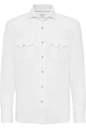 Brunello Cucinelli Camisa con botones