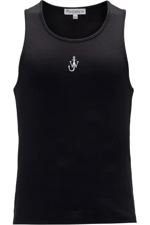 J.W.Anderson Camiseta Anchor con logo bordado