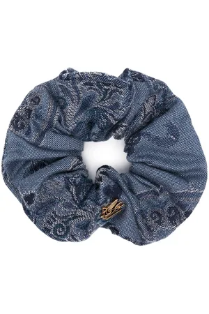 Etro Dona de mezclilla con motivo floral en jacquard