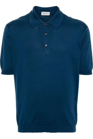 JOHN SMEDLEY Playera tipo polo tejida Isis