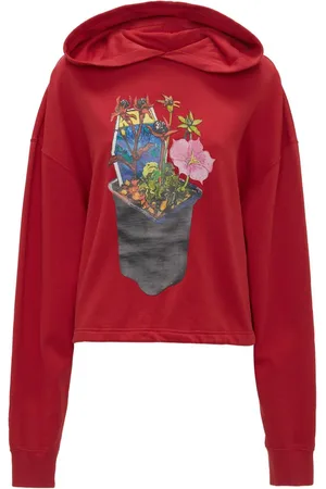 J.W.Anderson Hoodie con estampado gráfico