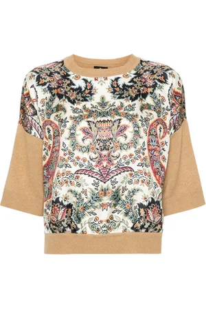 Etro Suéter con estampado floral