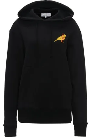 J.W.Anderson Hoodie con logo bordado