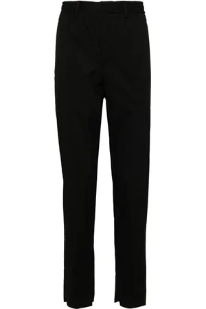 corneliani Pantalones rectos con pretina elástica