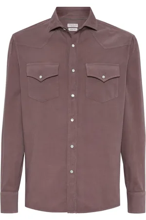 Brunello Cucinelli Camisa con botones