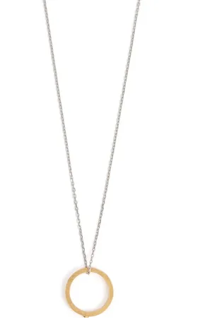 Maison Margiela Collar con dije de anillo y logo de estrella