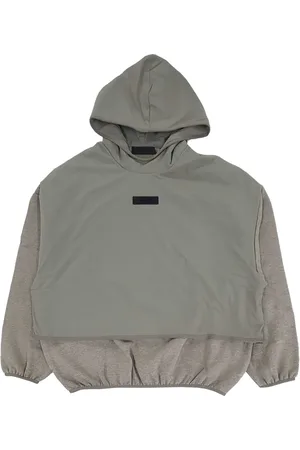 FEAR OF GOD Hoodie con paneles y parche del logo