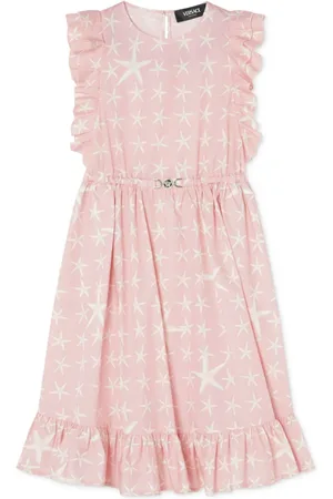 VERSACE Vestido con estampado Stella Marina