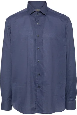 corneliani Camisa con cuello italiano