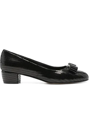 Salvatore Ferragamo Zapatillas Vara con tacón de 30mm