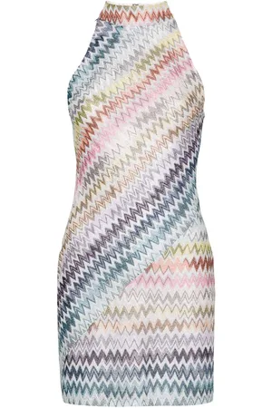 Missoni Vestido corto con cuello halter