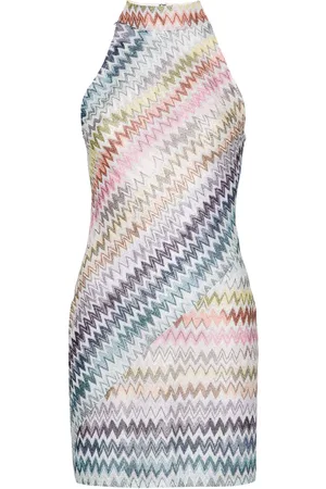 Missoni Vestido corto con cuello halter