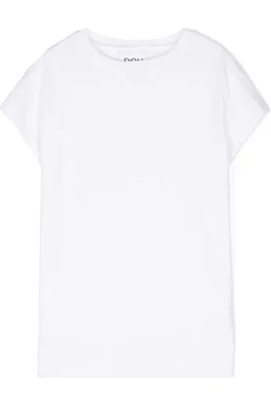 DOUUOD KIDS Playera con logo estampado