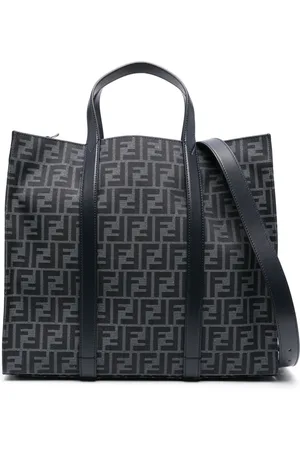 Fendi Tote con motivo FF en jacquard
