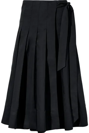 Proenza Schouler Falda midi con diseño cruzado