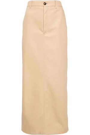 WARDROBE.NYC Falda larga Drill Column