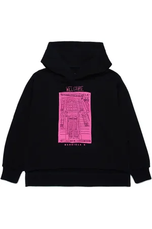 Maison Margiela Hoodie con estampado gráfico