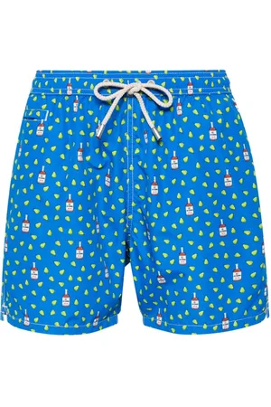 MC2 SAINT BARTH Shorts de playa Lighting Micro Fantasy