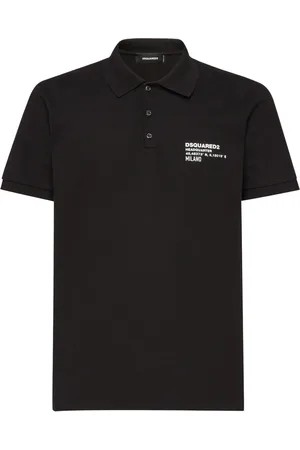 Dsquared2 Playera tipo polo con logo estampado