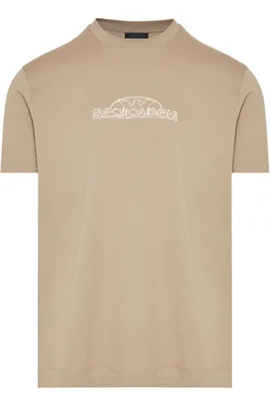 Emporio Armani Playera con logo bordado